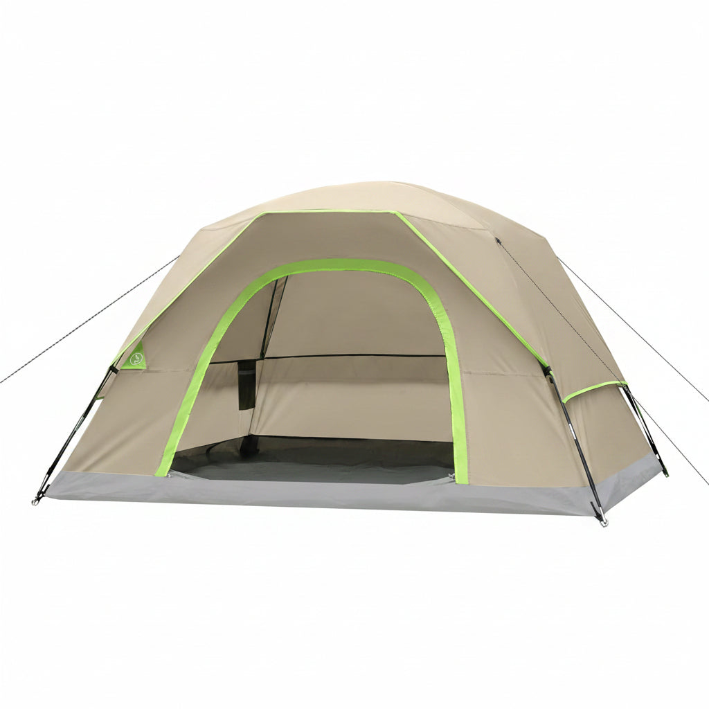 Tents for Camping 2/4/6 Person, Waterproof Windproof Dome Tent | Camping Tents with Rainfly Easy Setup in 5 Mins, Portable Tents with Mesh Window & Carry Bag for Outdoor Camping Backyard